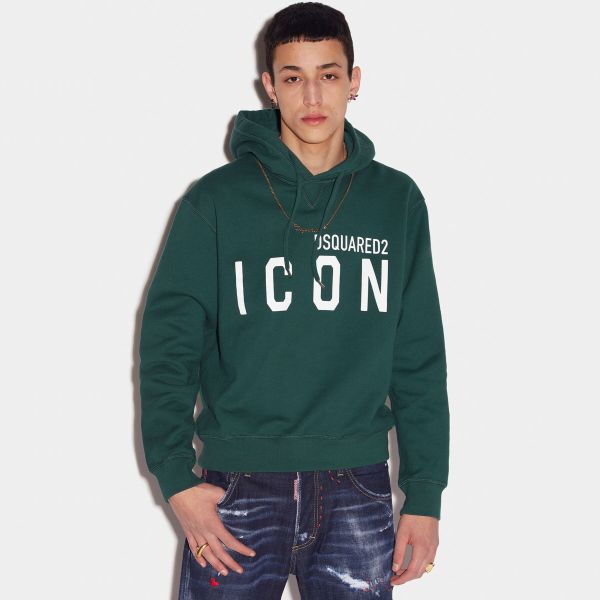 Dsquared2 Icon Hoodie Groen