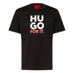 Hugo Dimentis T-shirt Zwart