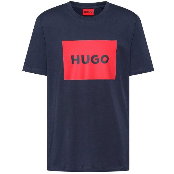 hugo dulive t-shirt donker blauw (002)