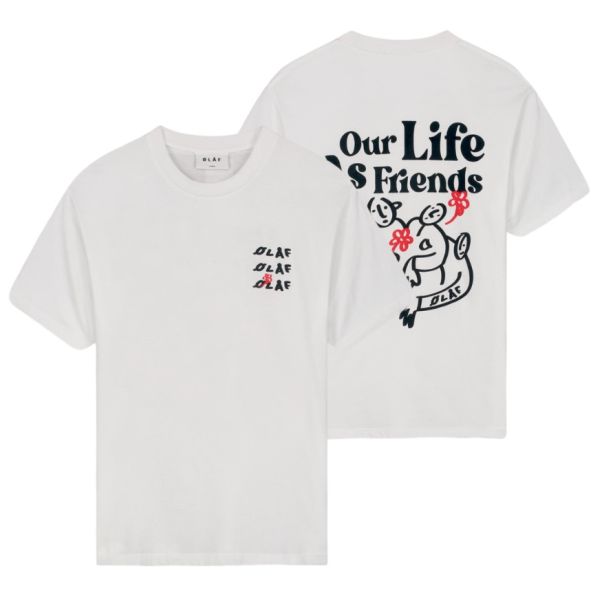 Olaf United T-shirt Wit