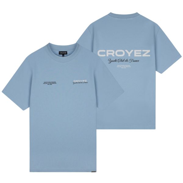 Croyez Yacht Club T-shirt Licht Blauw