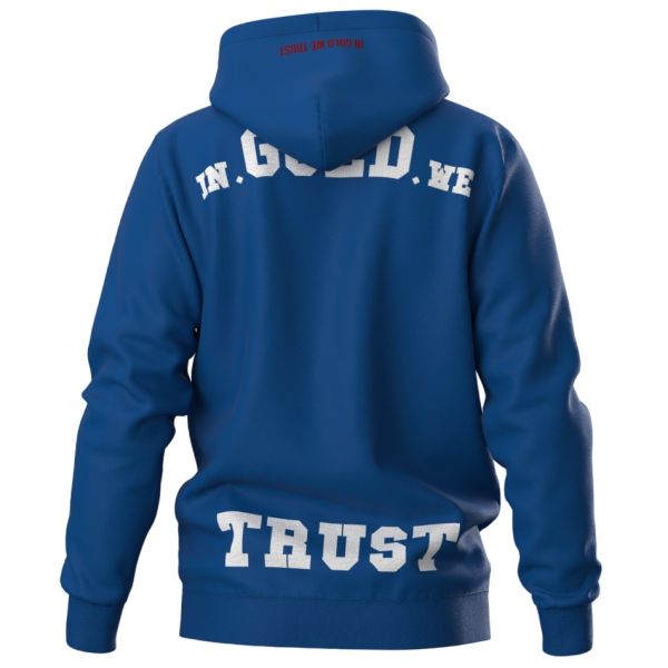 In Gold We Trust The Notorious Hoodie Blauw